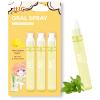 3 Count Mint Breath Spray Mouth Spray Oral Care Breath Freshener for All Ages 0.33OZ (10ML) Mint Lemon Flavor view 1