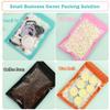 350 Pcs Mylar Bags for Food Storage 4x6 Mylar Bag with Window Black Resealable Bags for Small Business Bulk Smell Proof Bag Freeze Dried Candy Sealable Packaging Coffee Bean Zipper Packaging view 2