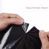 10 Litre Waste Bag,Portable PE Extra Strong Bin Liners with Handle,5 rolls black / 100 counts in total view 3