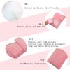 2 Pack Soft Mastectomy Pacemaker Pillow for Pacemaker Recovery Post Surgery Breast Cancer Chemo Port Chest Protector Bra Strap Pad Protector, Support Cushion Gifts for Women and Men view 3