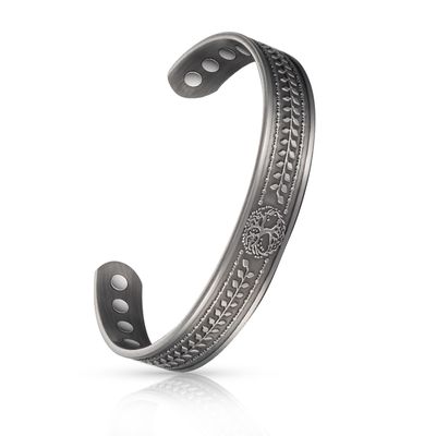 EnerCoppeX Copper Magnetic Bracelet for Women, 99.99% Pure Copper Cuff with 3500 Gauss Magnets (D)