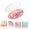 SaditY 7 Sets Nail Grinder Baby Manicure Electric Baby Nail File Kit Electric Baby Nail Trimmer Baby Fingernail Clippers Nail Tool Newborn Grooming Kit Toddler Cosmetic Polisher Abs Resin view 4