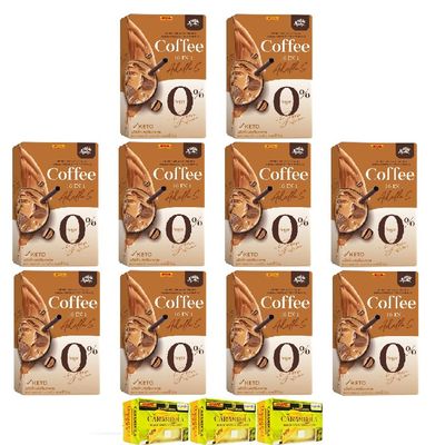5 Sachets/Box Rich Aroma Shape Good Adella S Green Coffee Mixed Powder Set 10 By Beautygoodshop [Get Free For You Beauty Gifts]