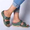 Ladmiple Orthopedic Dress Sandals For Women Plantar Fasciitis Women's Comfortable Orthopedic Sandals Dressy Slip On Orthotic Flip Flops Casual Summer Walking Beach Shoes With Arch Support 2023 view 2