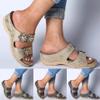 Ladmiple Orthopedic Dress Sandals For Women Plantar Fasciitis Women's Comfortable Orthopedic Sandals Dressy Slip On Orthotic Flip Flops Casual Summer Walking Beach Shoes With Arch Support 2023 view 4