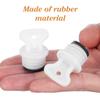 Hot Water Bag Stopper Hot Water Bottle Cap 2pcs Bottle Stopper Rubber Bag Plug Replacement Sack Plugs Sealing for view 3