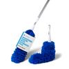 2 Pack of Microfiber Flexible Dusters with Heavy Duty Extension Pole | 8' Reach | Clean Ceiling Fans, Cobwebs, Light Fixtures, Delicate Objects view 1