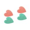 Beaupretty 4pcs Scalp and Hair Washing Brush Soft and Stretchy Bath Tool for Green and Colors Gentle Hair Cleaning and Massage view 1