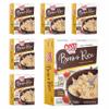 Bloom's Oneg Vacuum Pouch Brown Rice - Gluten Free & Sugar Free Hearts of Palm Brown Rice, Vegan & Non GMO - 100 Calories Per Box, For Quick & Easy Meals - Fully Cooked Hearts of Palm Rice - 54 oz. 6 Pack view 1