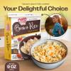 Bloom's Oneg Vacuum Pouch Brown Rice - Gluten Free & Sugar Free Hearts of Palm Brown Rice, Vegan & Non GMO - 100 Calories Per Box, For Quick & Easy Meals - Fully Cooked Hearts of Palm Rice - 54 oz. 6 Pack view 3