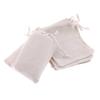 SKYPRO 5Pcs Reusable Linen Bundle Gift Bags 14.5x19cm Linen Jewelry Pouches Small Burlap Bags with Drawstring for Storage, Party, Wedding Favors, Present, Art and DIY Craft view 1