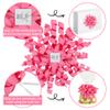 AIMUDI Hot Pink Grosgrain Ribbon Curly Bows - 6 Count, 4 Inch, Multi-purpose Decorative Occasions, Perfect for Gift Wrapping, Baby Shower, Birthday, Christmas, Wedding view 4