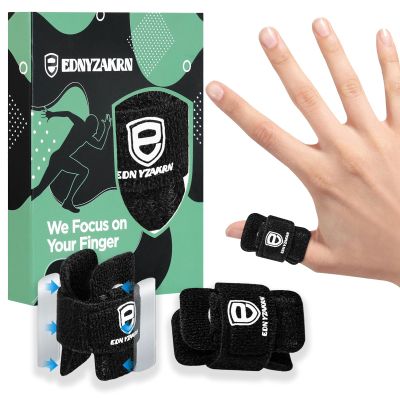 EDNYZAKRN 2Pcs Thumb Splint, Ajustable 2 Metal Bar Trigger Finger Splint, Universal Finger Brace Fit for Men and Women
