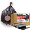 BEIDOU-PAC 8-10 Gallon Trash Bags, 1000 Count Bulk Value Pack, Black Garbage bags, Multi-purpose Trash Can Bin Liners for Bathroom, Office, Industrial, Commercial, Janitorial, Municipal, Recycling view 1