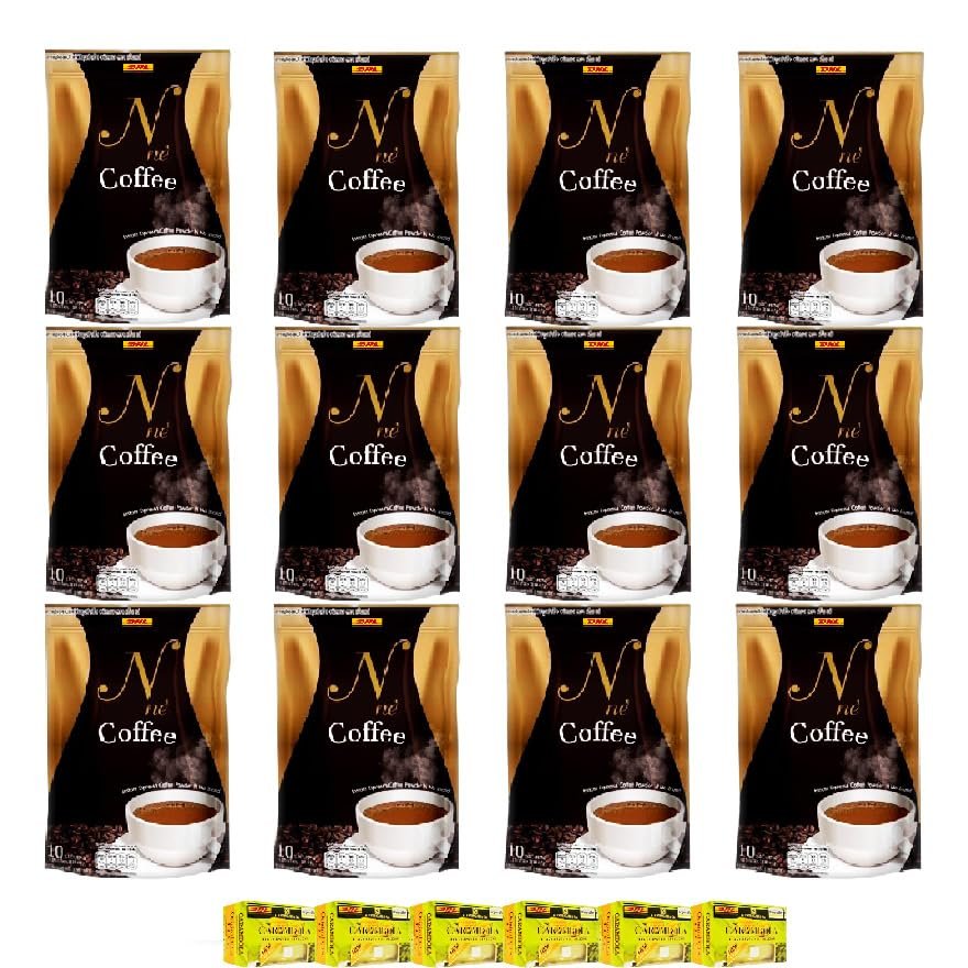 150g/10 Sachets/Pack Espresso Delicious Mellow N Ne Coffee Nne Coffee Yai Nee Coffee Sweden Instant Powder Set 12 By Beautygoodshop [Get Free For You Beauty Gifts]