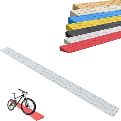 1-5.5cm Rise Portable Threshold Ramp Wheelchair Ramp for Doorways, Bathroom, Supermarkets Garage Entrance, Cuttable (Color : A, Size : 100x12x5.5cm)