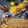 TOG999, 30 Bags Premium Turmeric Ginger Cinnamon Tea, Improve Digestion, Support Brain, Weight, Skin and Sleep, Eco-Conscious Tea Bags and Premium Natural Ingredients. Turmeric Ginger Herbal Tea. No Sugar, No Caffeine, No Gluten, Vegan. view 4