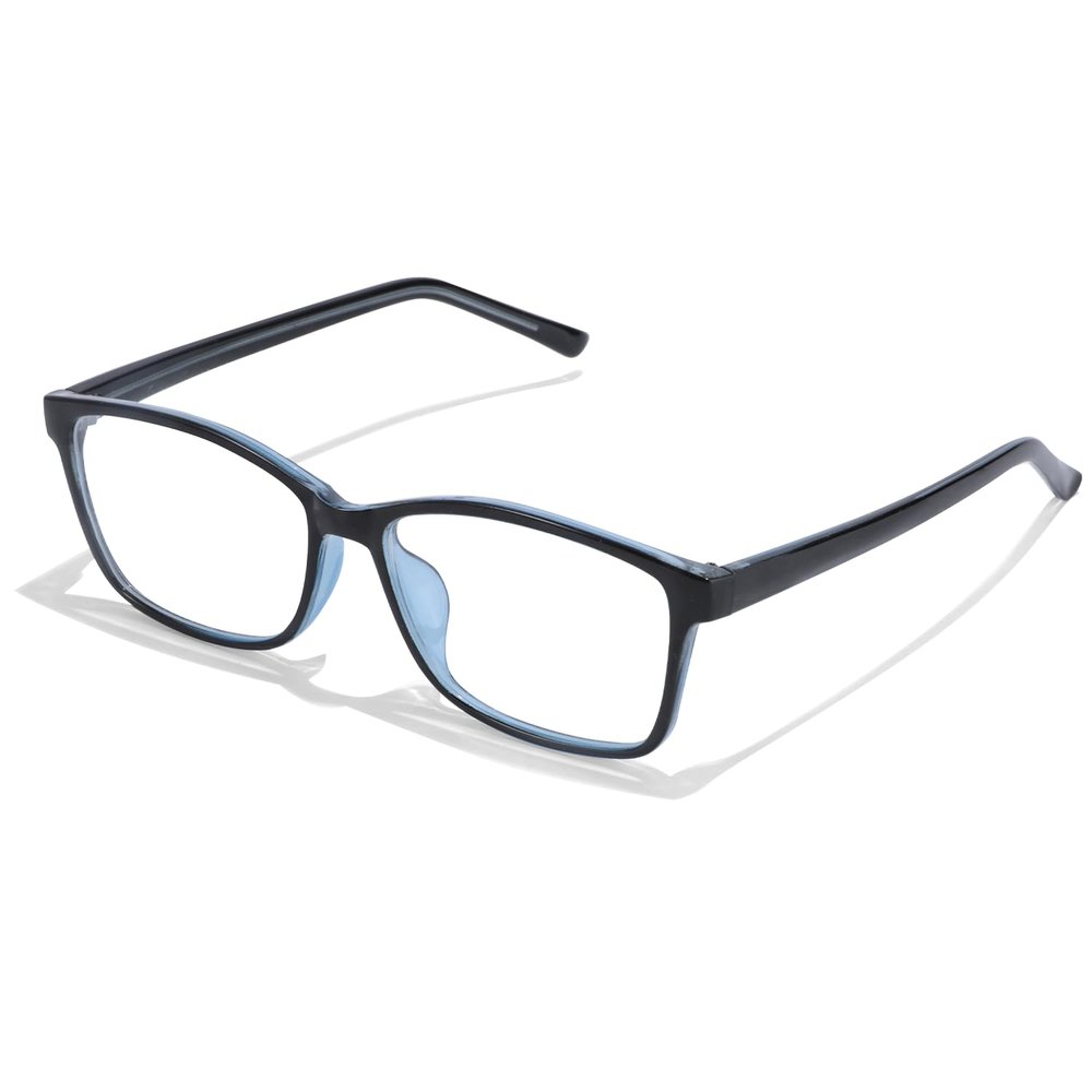 IGnaef Natural Crystal Stone Lenses Reading Glasses with Clear Real Glass Lenses Blue Light Blocking & UV Protection IF5189