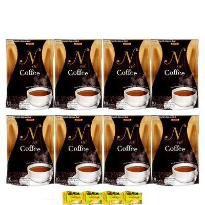 Espresso Delicious Mellow N Ne Coffee Nne Coffee Yai Nee Coffee Sweden Instant Powder 150g/10 Sachets/Pack Set 8 By Beautygoodshop [Get Free For You Beauty Gifts]