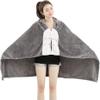 YUSIWOAL Wheelchair Blanket,Thicken Fleece Wearable Hoodie Blanket Throw for Women, Lightweight Super Soft Cozy Fleece Wearable Plush Throw Blanket view 1