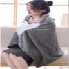 YUSIWOAL Wheelchair Blanket,Thicken Fleece Wearable Hoodie Blanket Throw for Women, Lightweight Super Soft Cozy Fleece Wearable Plush Throw Blanket view 2