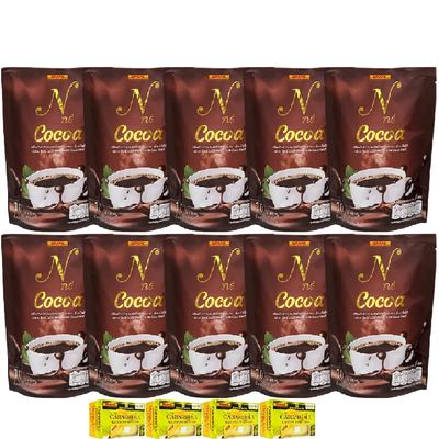Delicious Mellow N Ne Cocoa Nne Cocoa Yai Nee Cocoa Sweden Instant Powder 10 Sachets/Pack Set 10 No0842892656 By Beautygoodshop [Get Free For You Beauty Gifts]