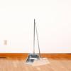 BESTOYARD Broom and Dustpan Set, Stainless Steel Broom Dustpan Com Bo Set Long Handle Cleaning Broom Thicken Broomstick Standing Dust Pan for Home Kitchen Office view 2