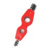 4 in 1 Blue Color Wire Brush Deburr Aluminium Pipe Cleaning Pipe Plumbing Parts Copper Cleaning Brush Tube Pipe Deburrer (Color : Brush) view 4