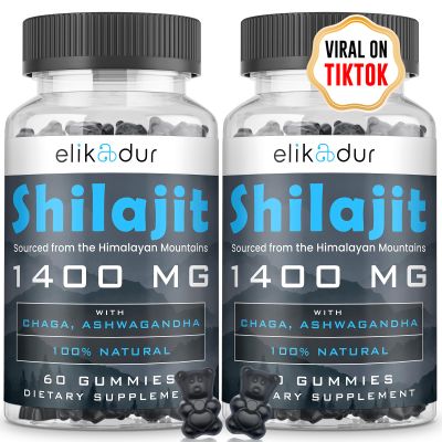 84,000 MG Organic Shilajit Gummies with 85+ Trace Minerals, Fulvic Acid, Shilajit for Men & Women, Energy & Immune Support, High Potency Gold Grade, Sugar-Free, Vegan, 100% Natural 120 Gummies