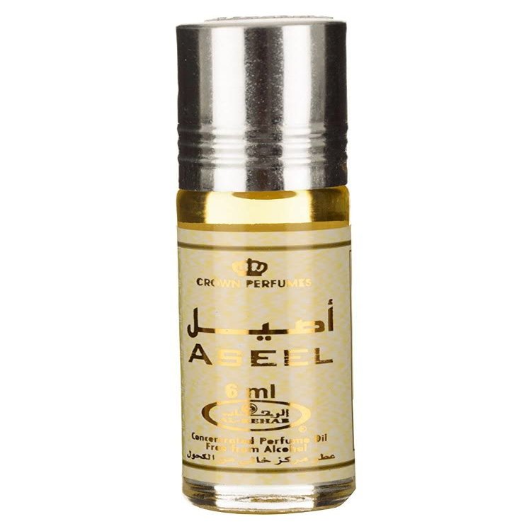 AL REHAB ASEEL CONCENTRATED PERFUME ROLL-ON (ATTAR) 6ml pack of 12