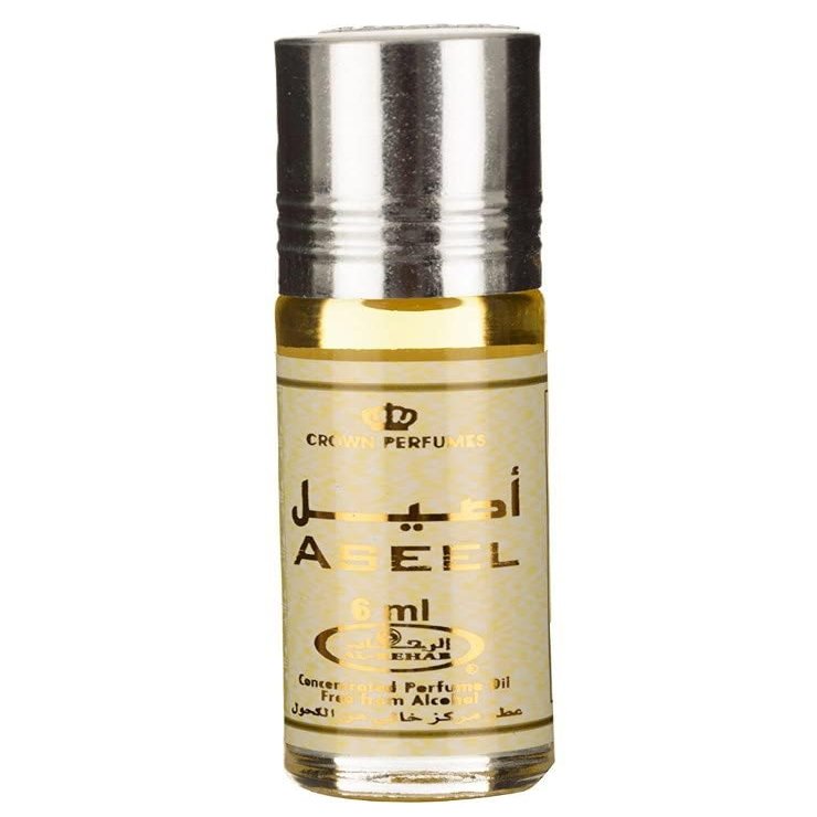 AL REHAB ASEEL CONCENTRATED PERFUME ROLL-ON (ATTAR) 6ml pack of 6