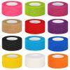 12 Pack Self Adhesive Bandage Wrap 1 Inch Cohesive Bandage Self Adherent Vet Wrap for Dog Pets Elastic Bandage Finger Tape Self Stick Wrap for First Aid Sports Athletic Tape (Mixed Colors) view 1