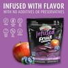 Brothers All Natural Infused Freeze Dried Fruit Crisps, Fuji Apple Infused with Blueberry, 0.85 Oz (Pack of 8), Made with 100% Fruit, Gluten Free, Soy Free, Vegan, Healthy Snack, Resealable Pouch view 3