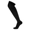 4 Pairs of Over the Knee Non-Binding Cotton Diabetic Neuropathy Socks, Black, Size 10-13 view 4