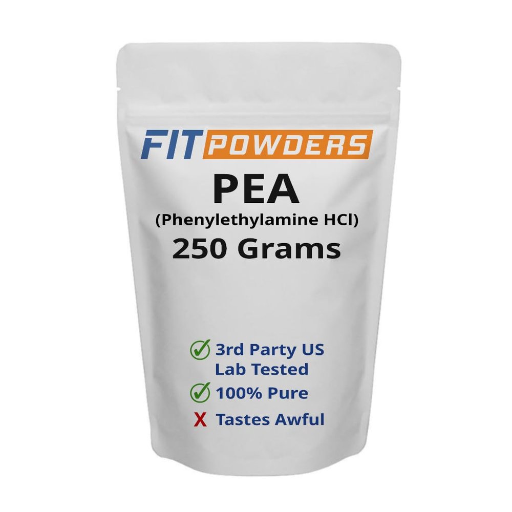 FitPowders Phenylethylamine Supplement (250 Grams) Phenethylamine HCL Form