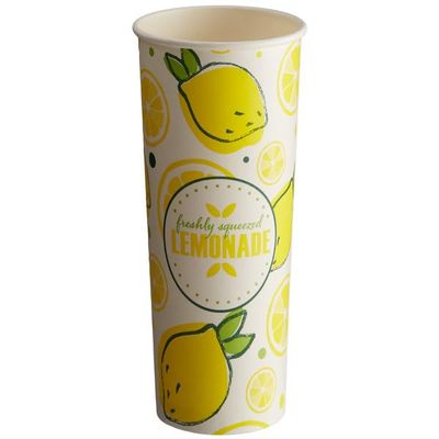 22 oz. Poly Paper Lemonade Cup - 1000/Case