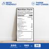 Aviate Keto Pasta Elbows - Low Carb (3g Net) Lupini Noodles, High Protein (20g), Gluten-Free, Made with Lupin Flour, Plant Based Vegan, Keto-Friendly, Low Carb - Macaroni Elbows (8oz) (Pack of 3) view 2