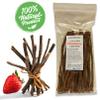 Aroma Depot Strawberry 8 oz. Flavored Licorice Root Chew Sticks for Humans. 100% Pure Natural | Oral Health & Fresh Bearth | Individual Sticks are 6.5-7 inches Long. Glycyrrhiza Glabra from Turkey. view 3