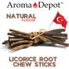 Aroma Depot 8 oz. Natural Licorice Root Chew Sticks for Humans.100% Pure Natural | Oral Health & Fresh Bearth | Individual Liquorice Sticks are 6.5-7 inches Long. Glycyrrhiza Glabra from Turkey. view 4