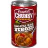 Campbell's Chunky Texas-Style BBQ Burger with Natural Smoke Flavor Soup, 18.8 oz Can view 1