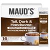 Maud's 3-in-1 Instant Coffee Packets, 16 ct, Instant Coffee with Sugar, and Creamer, 100% Arabica Coffee, Instant Hot or Iced Coffee - Just add water view 1