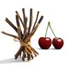 Aroma Depot Cherry 8 oz. Flavored Licorice Root Chew Sticks for Humans. 100% Pure Natural | Oral Health & Fresh Bearth | Individual Sticks are 6.5-7 inches Long. Glycyrrhiza Glabra from Turkey view 1
