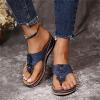 Orthopedic Sandals Women Plantar Fasciitis Arch Support Back Strap Women Orthotic Slides Comfortable Orthopedic Sandals Dressy Summer Wide Width Walking Flip Flops Beach Shoes with Arch Support 2023 view 4