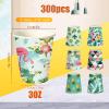 Sawysine 300 Count 3 oz Disposable Small Paper Cups for Bathroom, Mouthwash, Coffee & More Mini Cups for Supermarket, Birthday Party, Travel, Picnic & BBQ(Hawaii Style) view 2