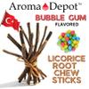 Aroma Depot 16oz. Bubble Gum Licorice Root Chew Sticks for Humans. 100% Pure Natural | Oral Health & Fresh Breath | Individual Liquorice Chew Sticks are 6.5 inches LongGlycyrrhiza Glabra from Turkey. view 4