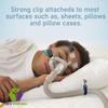 1 or 2 CPAP Hose Holder Clip - Oxygen Tube/Cannula Holder - Tangle Free CPAP Tube System for Uninterrupted Sleep Therapy (1) view 2