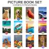 Neoflavie 12 Pack Picture Book Set for Seniors with Dementia, Activities for Elderly Seniors, HD Image Quality-Provide Products for Alzheimer's Patients and Adults, Increased Communication view 3
