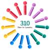 CareLiving Lancets for Diabetes Testing - 30 Gauge Diabetic Lancets for Blood Testing and Glucose Testing - Fits Most Lancing Devices - 310 Count (Colourful) view 2