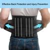 TESETON Back Brace for Men and Women, Support Belt Relief Lower Back Pain Herniated Disc, Sciatica, Scoliosis, Breathable Mesh, Lumbar Support Belt with 8 reinforced Bones 02 Black-S view 2