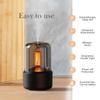 LONCIN Essential Oil Diffuser, 150ml Aromatherapy Diffuser with Auto Shut-Off Function, Ultrasonic Diffusers for Essential Oils, Cool Mist Humidifier with Warm Lights, for Home & Office-Black view 3
